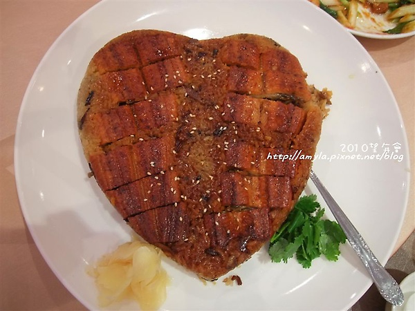 心型鰻魚飯