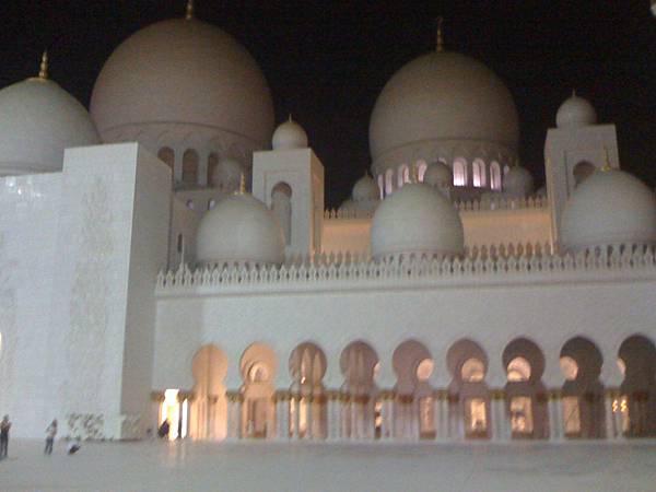 One end of the Grand Mosque