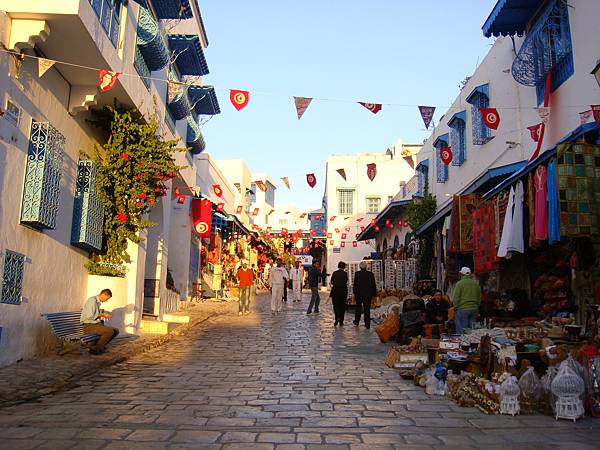 Sidi Bou Said street