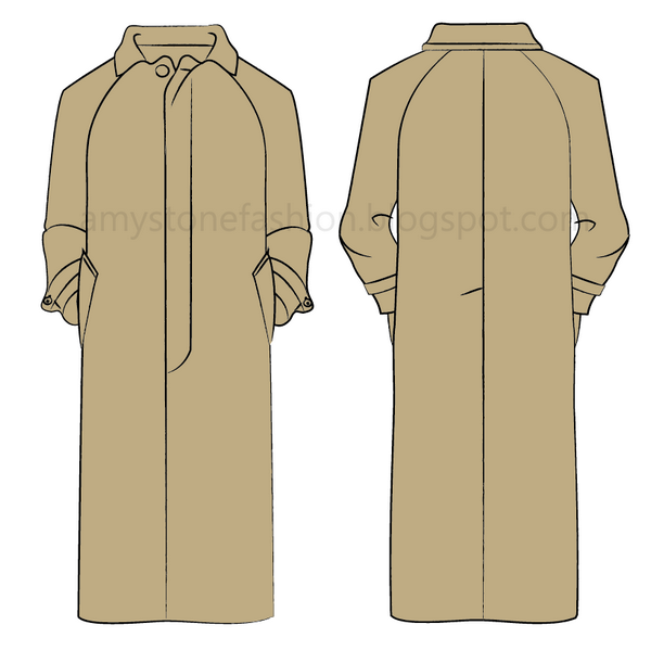 Balmacaan  raincoat 0148