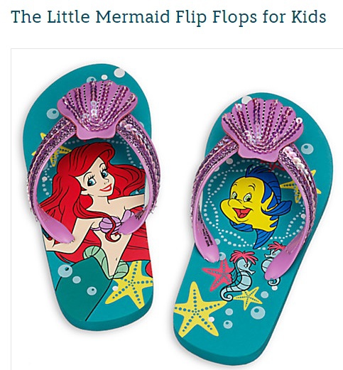 Disney -The little mermaid flip flop.jpg