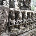 Ankor Thom的Bayon寺