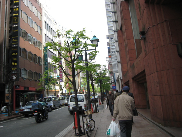 銀座的街景