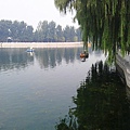 北京 胡同外的運河
