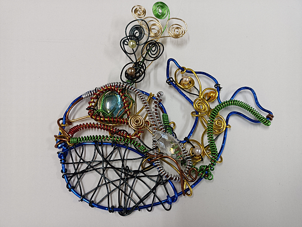 三月份國小六年級的駐村藝術教學活動