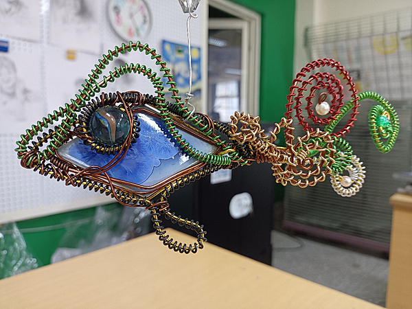 三月份國小六年級的駐村藝術教學活動