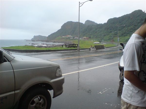 基隆一日遊-飄起小雨