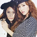 SNSD Jessica f(x) Krystal Marie Claire Magazine (7)