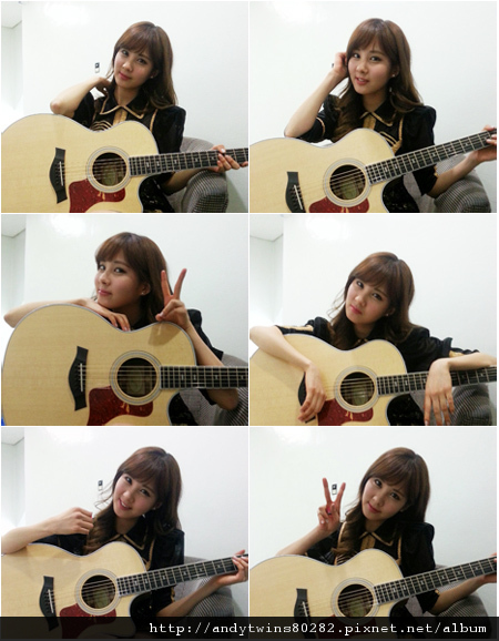 snsd seohyun with her guitar (1)