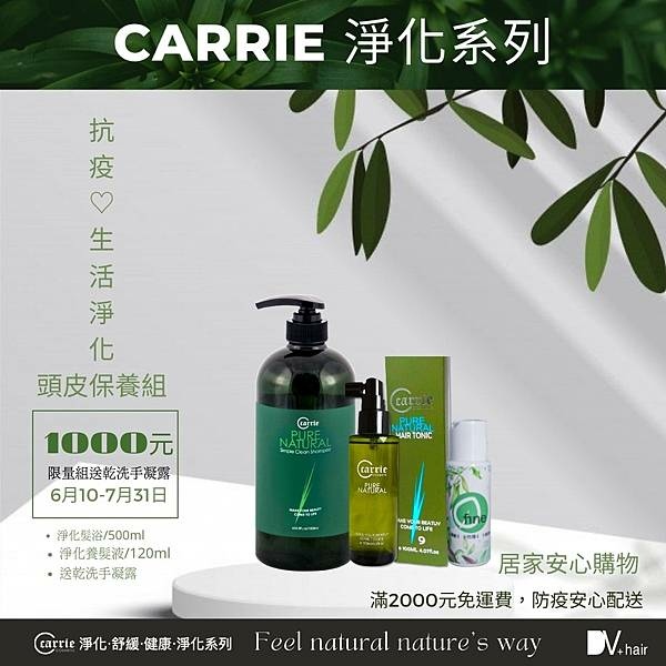 莊大衛美髮沙龍CARRIE淨化洗護髮推薦