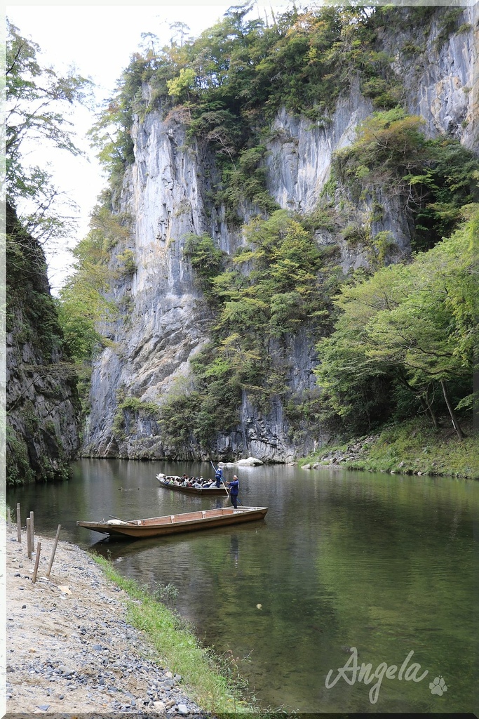《日本東北。遊記》有聲有色的猊鼻溪