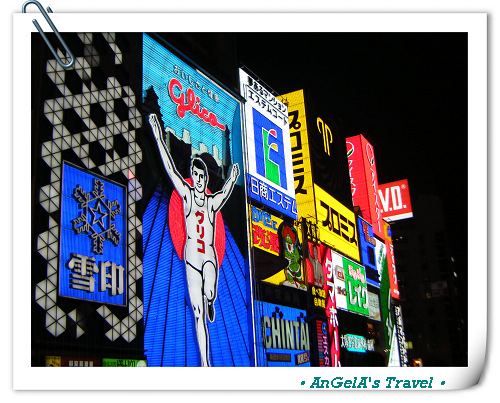 Glico Man看板夜拍