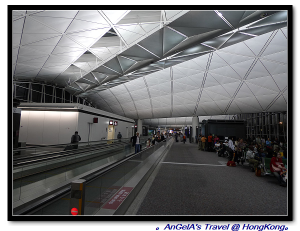 超大的香港赤臘角機場