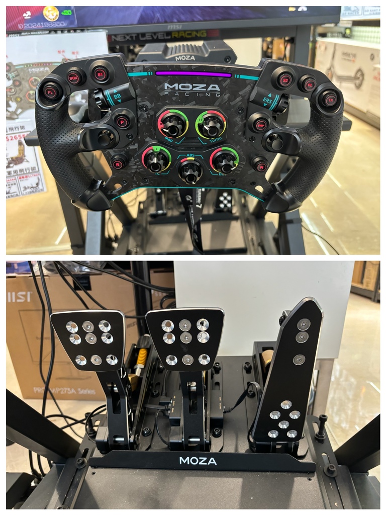 台中米特3C新開幕 賽車模擬 飛行模擬現場體驗 電動滑板車試