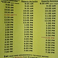 McCarthy Shuttle Timetable