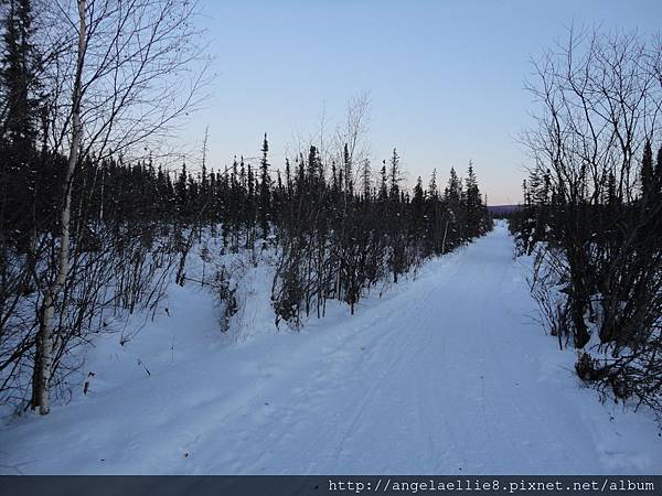 on the way to the Arctic Circle