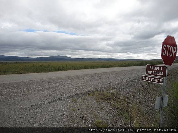 on the way to Fairbanks