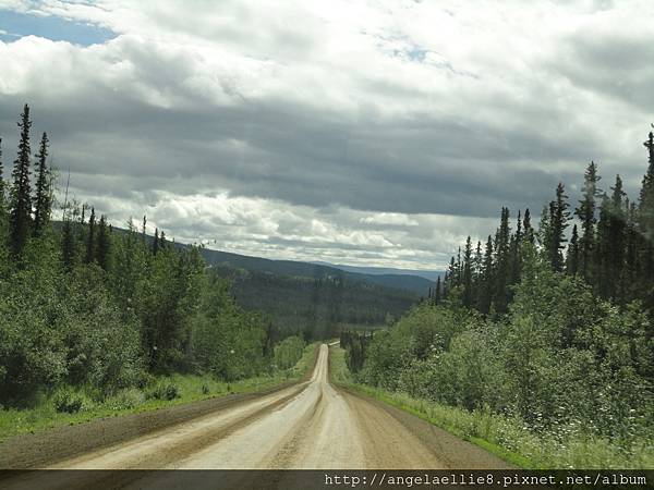 on the way to Fairbanks