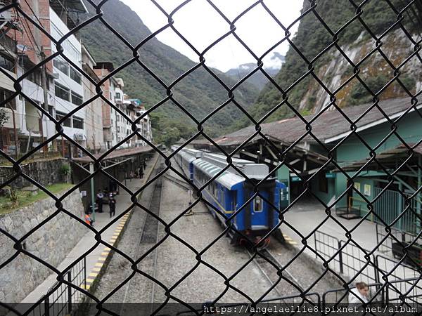 Aguas Calientes Train station