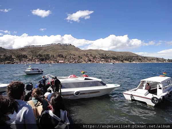 across Lake Titicaca