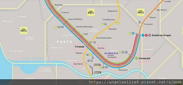 2023 葡萄牙波多Porto地鐵購票快教~豬扒包吃去、聖靈