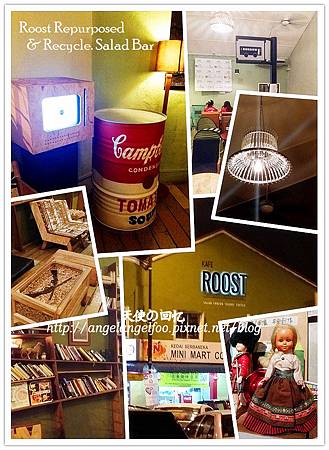 Roost Repurposed & Recycle. Salad Bar