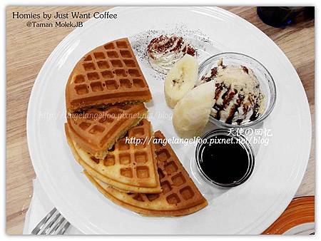 Waffle Choco Banana