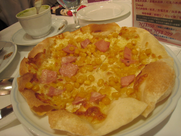 玉米起士火腿PIZZA