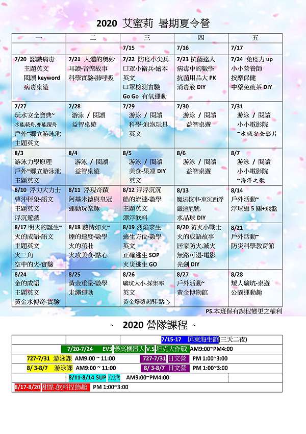 林口安親班推薦 林口夏令營 艾蜜莉語文短期補習班林口美語班林口正音班夏令營童軍營馬術營推薦首選 大大的世界小小的魚魚