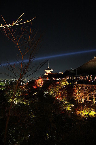 夜の清水寺