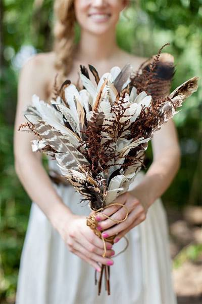 羽毛捧花 Feather Bouquet