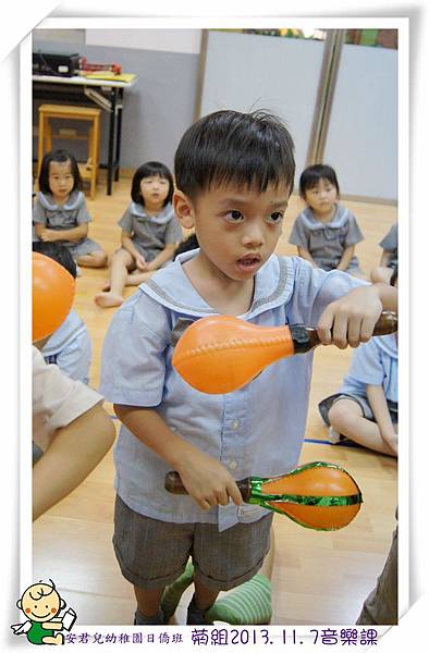 安君兒幼稚園日僑班菊組音樂課