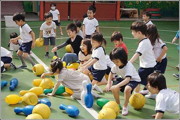 安君兒幼稚園日僑班菊組體能課