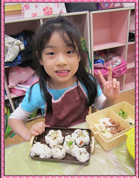 安君兒幼稚園日僑班櫻組食物diy 