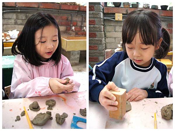 台中安君兒幼稚園日僑班菊組黏土課