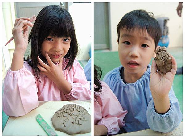 台中安君兒幼稚園日僑班菊組黏土課