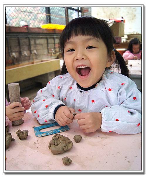 台中安君兒幼稚園日僑班菊組黏土課