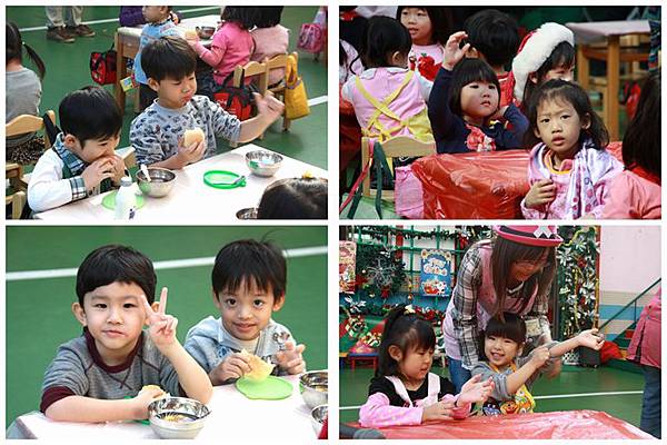 台中安君兒幼兒園日僑班2013聖誕DIY活動