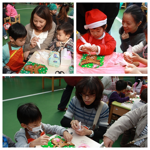 台中安君兒幼兒園日僑班2013聖誕DIY活動