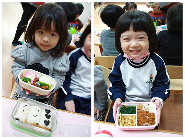 安君兒幼稚園日僑班2013年12月便當日