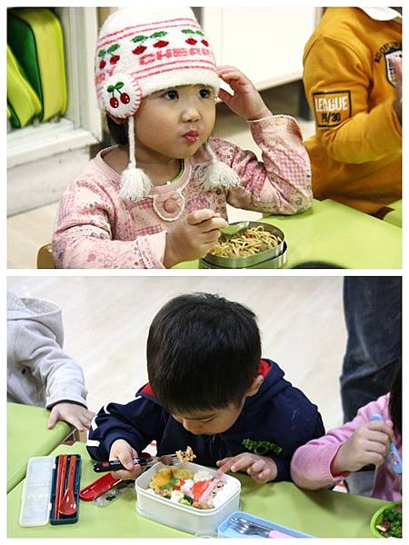 台中安君兒幼稚園日僑部2013.12月便當日~梅組