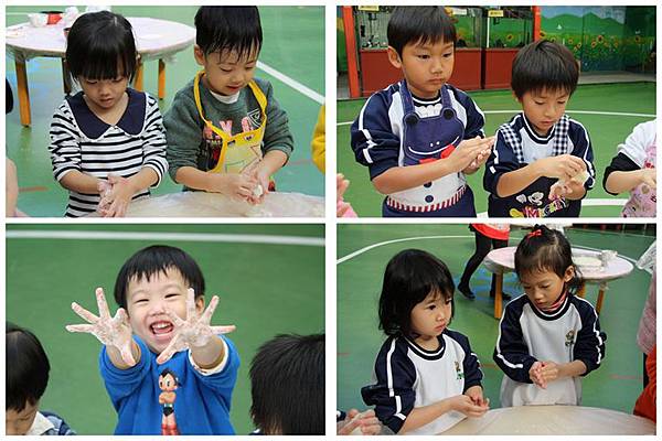 台中安君兒幼兒園日僑班餅つき