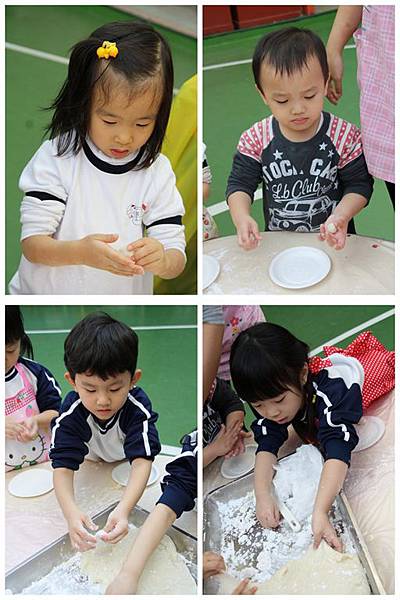 台中安君兒幼兒園日僑班餅つき