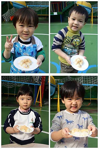 台中安君兒幼兒園日僑班餅つき