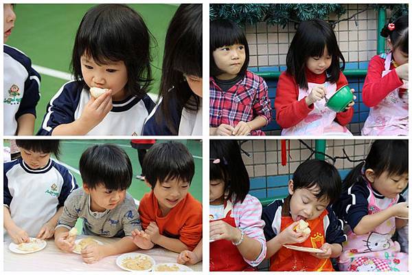 台中安君兒幼兒園日僑班餅つき