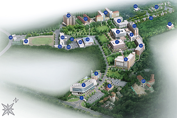 首爾女子大學地圖