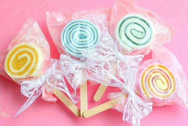 甜心棒棒糖皂