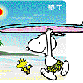 SNOOPY 55週年遊台灣磁鐵