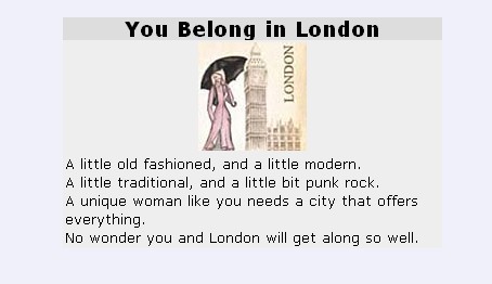 You Belong in London