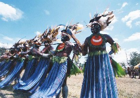 新幾內亞的波浪舞